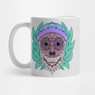 Ugly Monkey Face Mask Mug